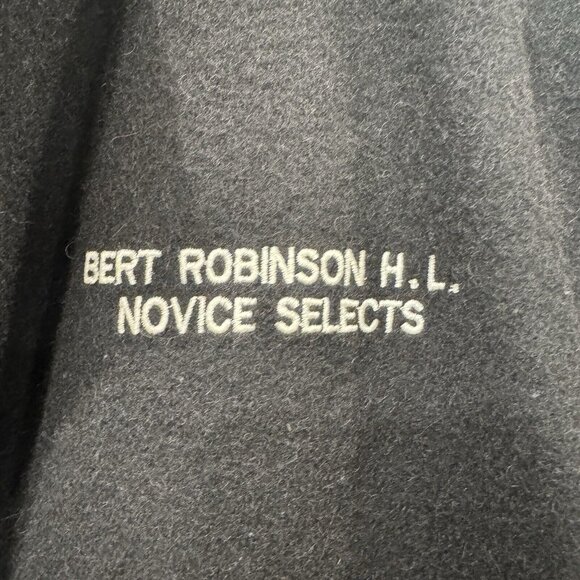 Vintage Bomber Jacket Heavy Duty Leather Knights Made In Canada Size S - Picture 4 of 12